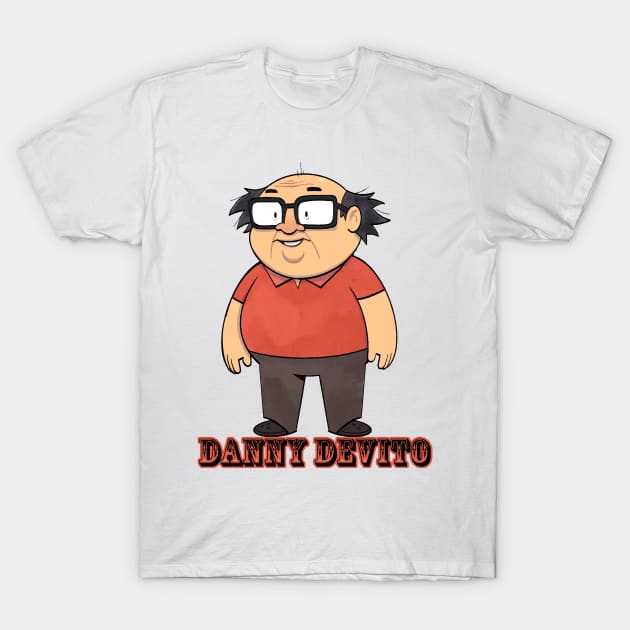 danny devito T-Shirt by Illustration Planet